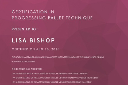 PBT Certificate